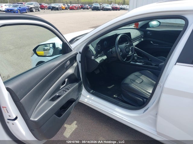 2023 Hyundai Elantra Hybrid Luxury მანქანა იყიდება აუქციონზე, vin: KMHLN4AJ0PU039697, აუქციონის ნომერი: 12610760