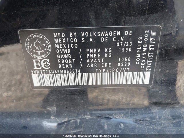3VW2T7BU8PM055874 Volkswagen JETTA GLI