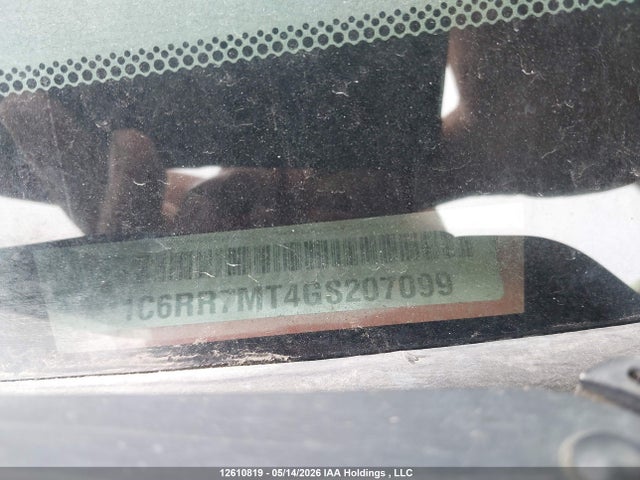 Продаж на аукціоні авто 2016 Ram 1500 Sport, vin: 1C6RR7MT4GS207099, номер лоту: 12610819