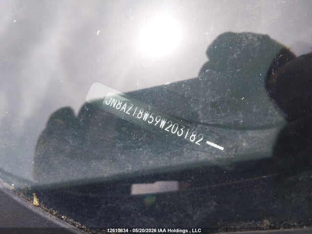 Aukcja sprzedaży 2009 Nissan Murano S/sl/le, vin: JN8AZ18W59W203182, numer aukcji: 12610834