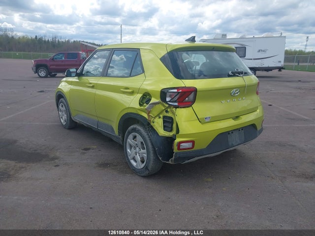 12610840 :رقم المزاد ، KMHRB8A35LU039782 vin ، 2020 Hyundai Venue Se مزاد بيع
