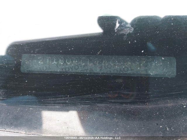 12610842 :رقم المزاد ، 2T1BU4EE4AC333768 vin ، 2010 Toyota Corolla Ce مزاد بيع
