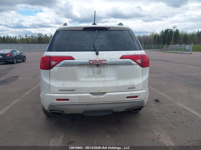12610863 :رقم المزاد ، 1GKKNXLS3HZ167917 vin ، 2017 Gmc Acadia Denali مزاد بيع