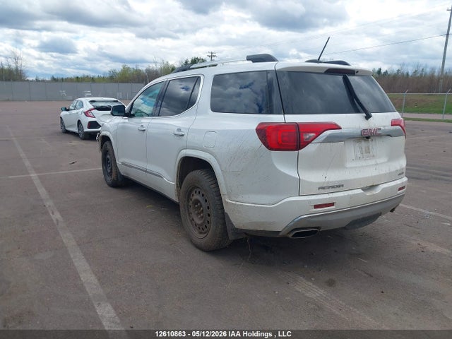 12610863 :رقم المزاد ، 1GKKNXLS3HZ167917 vin ، 2017 Gmc Acadia Denali مزاد بيع