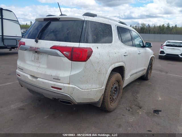 12610863 :رقم المزاد ، 1GKKNXLS3HZ167917 vin ، 2017 Gmc Acadia Denali مزاد بيع