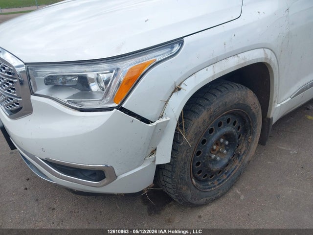 12610863 :رقم المزاد ، 1GKKNXLS3HZ167917 vin ، 2017 Gmc Acadia Denali مزاد بيع