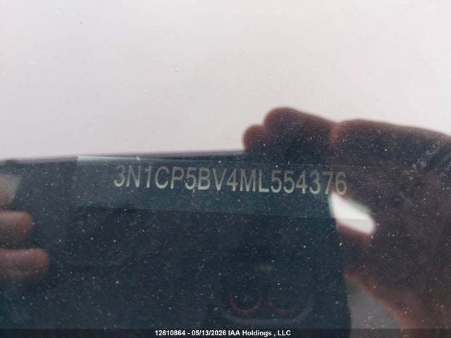 12610864 :رقم المزاد ، 3N1CP5BV4ML554376 vin ، 2021 Nissan Kicks S مزاد بيع