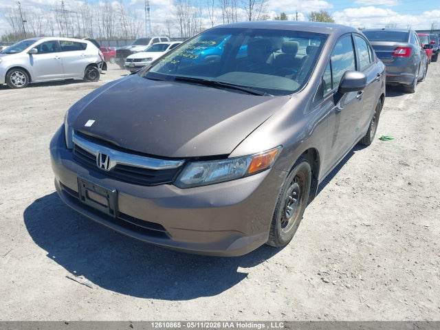 2012 Honda Civic Lx მანქანა იყიდება აუქციონზე, vin: 2HGFB2F44CH014043, აუქციონის ნომერი: 12610865