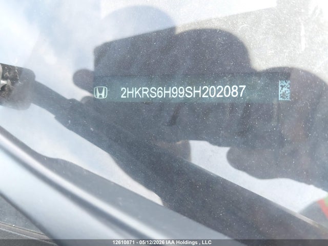 2025 Honda Cr-v Sport Touring მანქანა იყიდება აუქციონზე, vin: 2HKRS6H99SH202087, აუქციონის ნომერი: 12610871