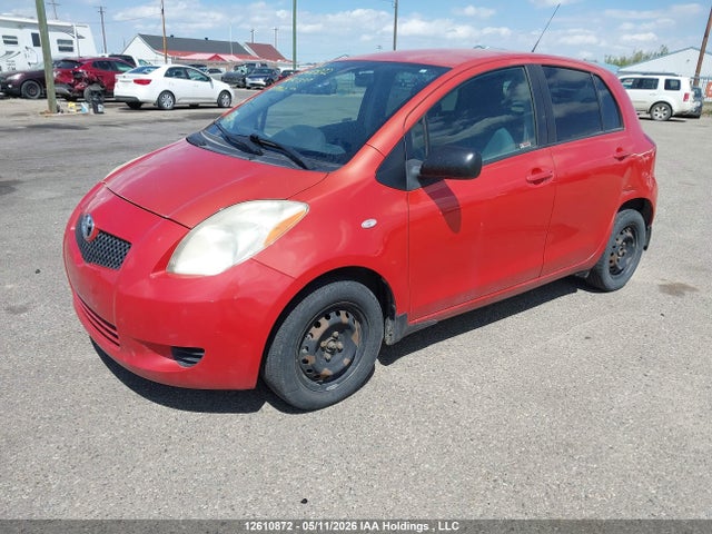 12610872 :رقم المزاد ، JTDKT923075109812 vin ، 2007 Toyota Yaris Le/rs مزاد بيع