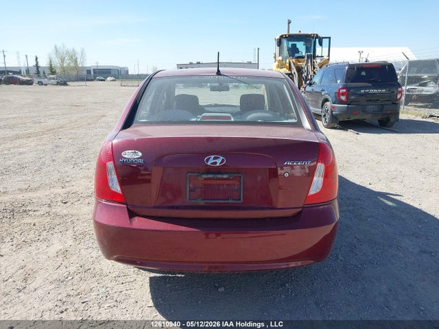 2009 Hyundai Accent Gls მანქანა იყიდება აუქციონზე, vin: KMHCN45C29U347825, აუქციონის ნომერი: 12610940