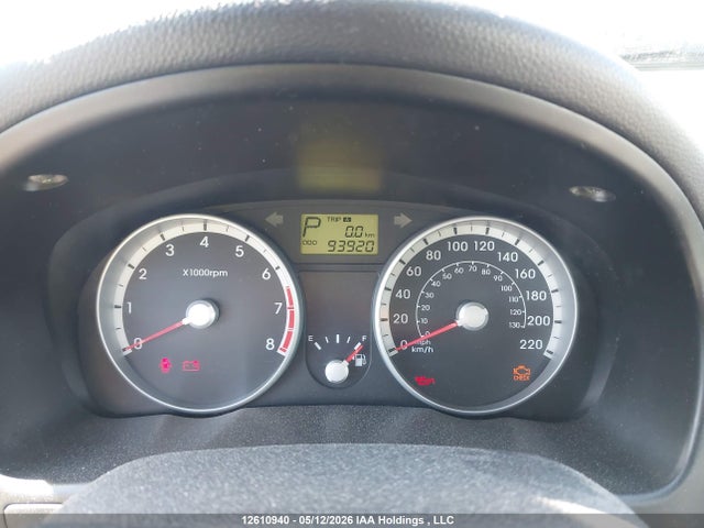 2009 Hyundai Accent Gls მანქანა იყიდება აუქციონზე, vin: KMHCN45C29U347825, აუქციონის ნომერი: 12610940
