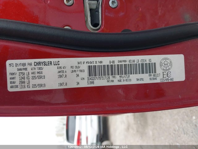 12610942 :رقم المزاد ، 3D4GG57V79T517128 vin ، 2009 Dodge Journey مزاد بيع