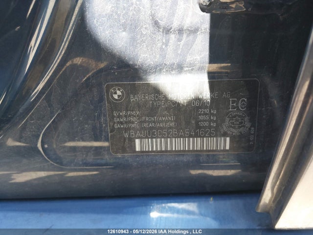 Aukcja sprzedaży 2011 Bmw 328i Xdrive Touring, vin: WBAUU3C52BA541625, numer aukcji: 12610943