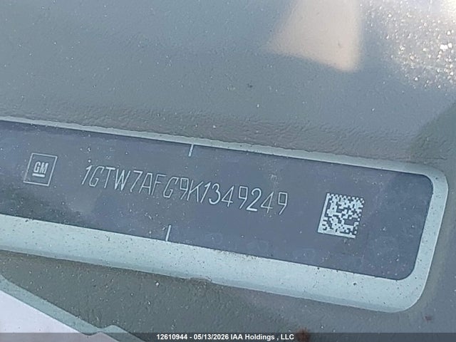 Продажа на аукционе авто 2019 Gmc Savana 2500 Work Van, vin: 1GTW7AFG9K1349249, номер лота: 12610944