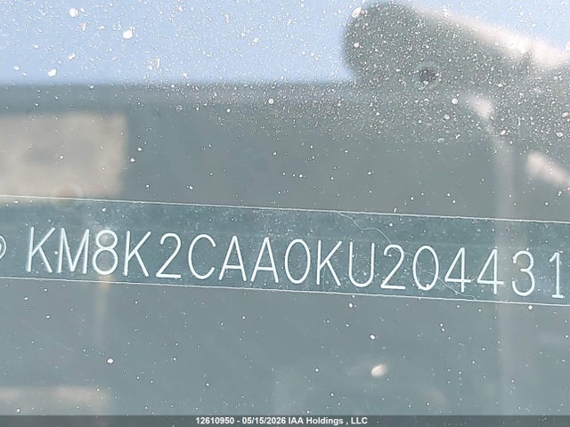 Aukcja sprzedaży 2019 Hyundai Kona 2.0l Preferred, vin: KM8K2CAA0KU204431, numer aukcji: 12610950