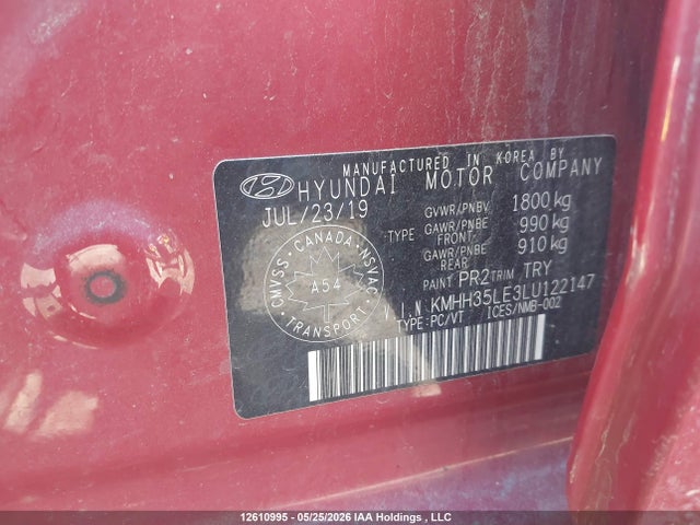 KMHH35LE3LU122147 Hyundai Elantra
