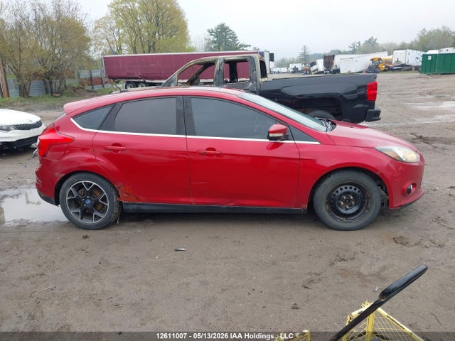 12611007 :رقم المزاد ، 1FAHP3N28CL245454 vin ، 2012 Ford Focus Titanium مزاد بيع