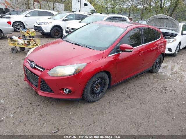 12611007 :رقم المزاد ، 1FAHP3N28CL245454 vin ، 2012 Ford Focus Titanium مزاد بيع