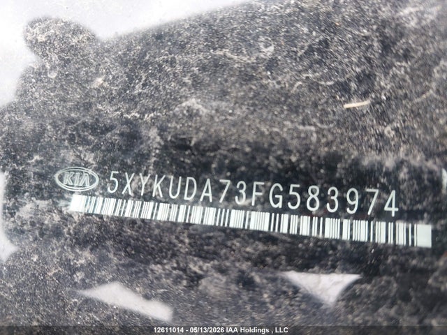 5XYKUDA73FG583974 KIA SORENTO EX