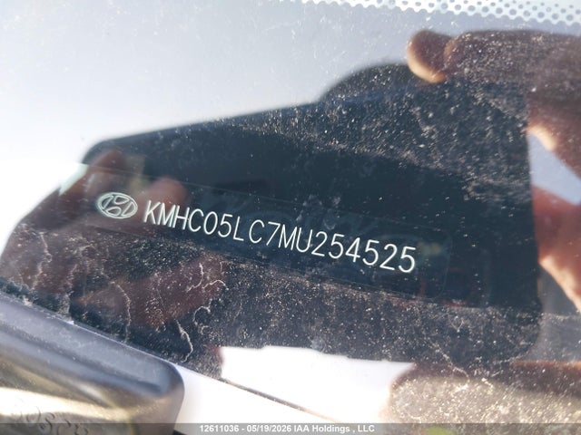 12611036 :رقم المزاد ، KMHC05LC7MU254525 vin ، 2021 Hyundai Ioniq Hybrid Ultimate مزاد بيع