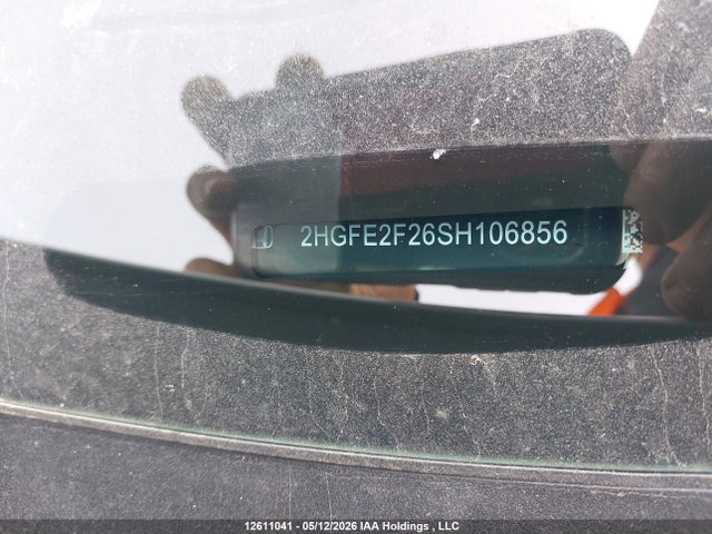 Aukcja sprzedaży 2025 Honda Civic, vin: 2HGFE2F26SH106856, numer aukcji: 12611041
