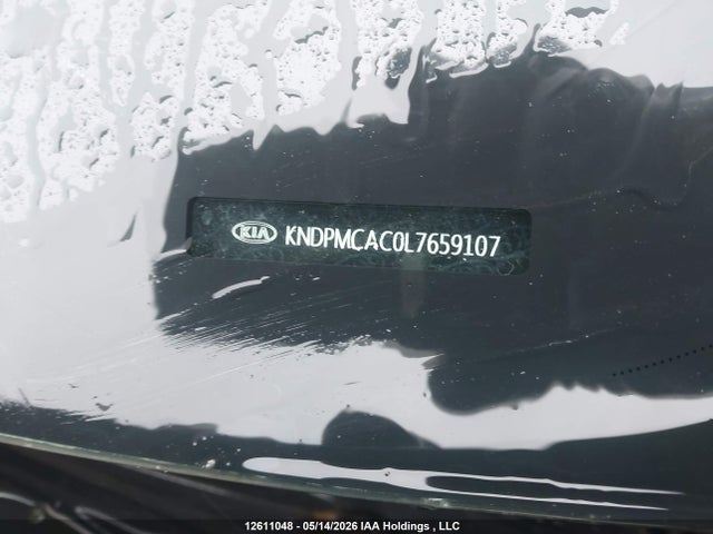 12611048 :رقم المزاد ، KNDPMCAC0L7659107 vin ، 2020 Kia Sportage Lx/lx Anniversary/lx S مزاد بيع