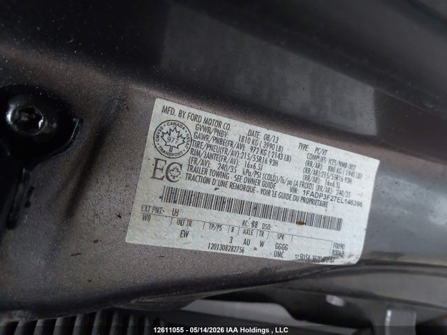 Продажа на аукционе авто 2014 Ford Focus Se, vin: 1FADP3F27EL146396, номер лота: 12611055