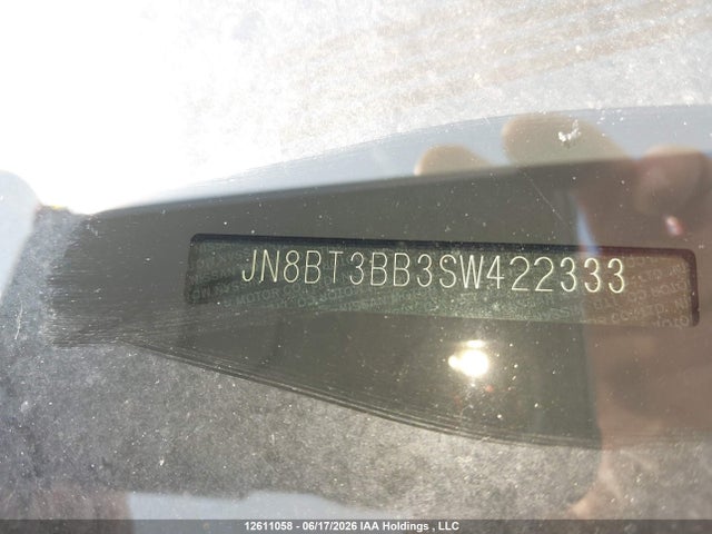 Aukcja sprzedaży 2025 Nissan Rogue Sv/rock Creek, vin: JN8BT3BB3SW422333, numer aukcji: 12611058