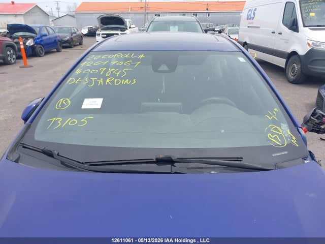 12611061 :رقم المزاد ، 5YFB4RBE3LP009845 vin ، 2020 Toyota Corolla Se/xse مزاد بيع