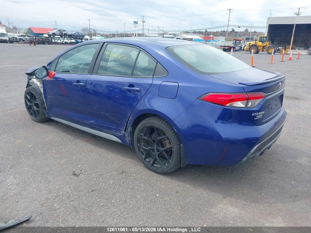 12611061 :رقم المزاد ، 5YFB4RBE3LP009845 vin ، 2020 Toyota Corolla Se/xse مزاد بيع