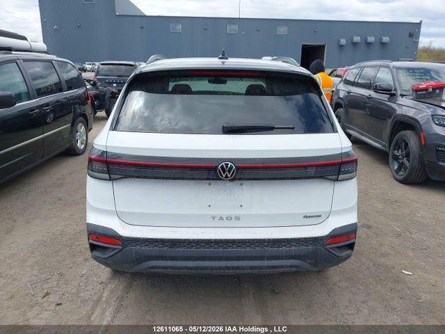 12611065 :رقم المزاد ، 3VV2C7B27TM040943 vin ، 2026 Volkswagen Taos Se Black مزاد بيع