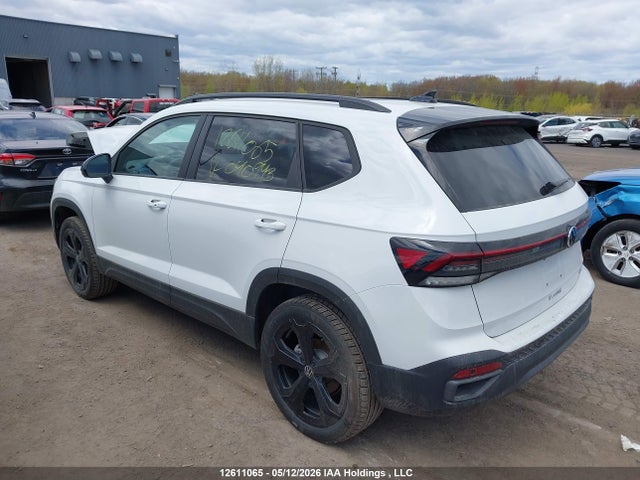 12611065 :رقم المزاد ، 3VV2C7B27TM040943 vin ، 2026 Volkswagen Taos Se Black مزاد بيع