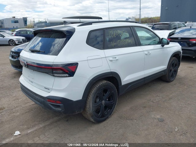 12611065 :رقم المزاد ، 3VV2C7B27TM040943 vin ، 2026 Volkswagen Taos Se Black مزاد بيع