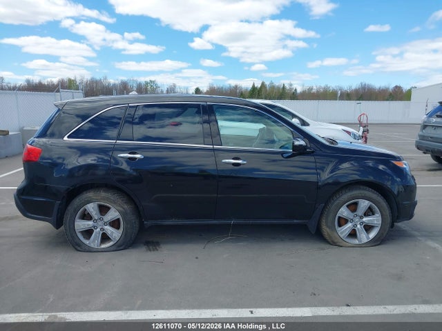 12611070 :رقم المزاد ، 2HNYD2H27AH000786 vin ، 2010 Acura Mdx مزاد بيع