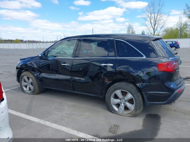 12611070 :رقم المزاد ، 2HNYD2H27AH000786 vin ، 2010 Acura Mdx مزاد بيع