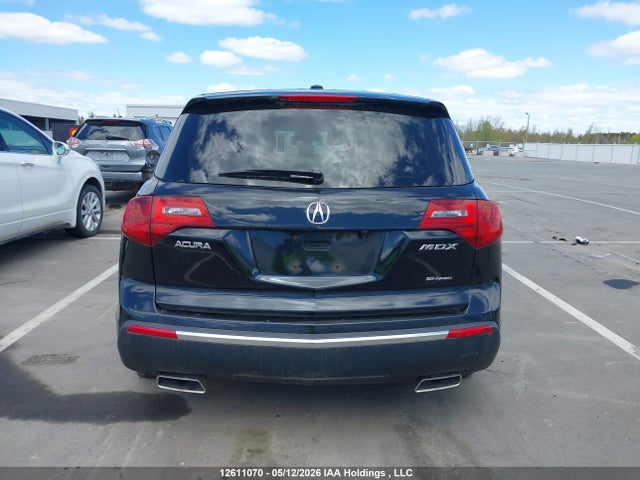 12611070 :رقم المزاد ، 2HNYD2H27AH000786 vin ، 2010 Acura Mdx مزاد بيع