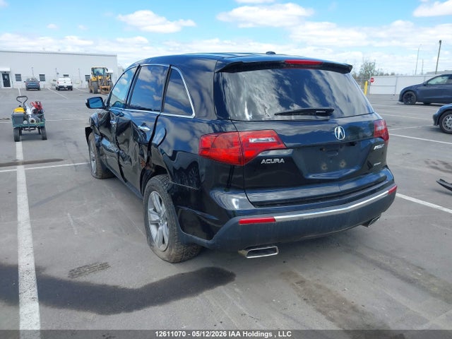 12611070 :رقم المزاد ، 2HNYD2H27AH000786 vin ، 2010 Acura Mdx مزاد بيع