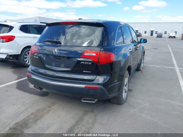 12611070 :رقم المزاد ، 2HNYD2H27AH000786 vin ، 2010 Acura Mdx مزاد بيع