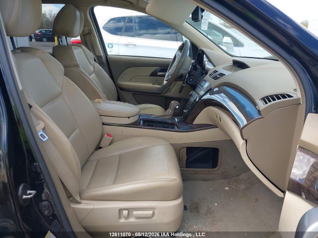 12611070 :رقم المزاد ، 2HNYD2H27AH000786 vin ، 2010 Acura Mdx مزاد بيع