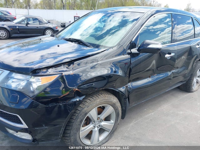 12611070 :رقم المزاد ، 2HNYD2H27AH000786 vin ، 2010 Acura Mdx مزاد بيع