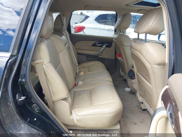 12611070 :رقم المزاد ، 2HNYD2H27AH000786 vin ، 2010 Acura Mdx مزاد بيع