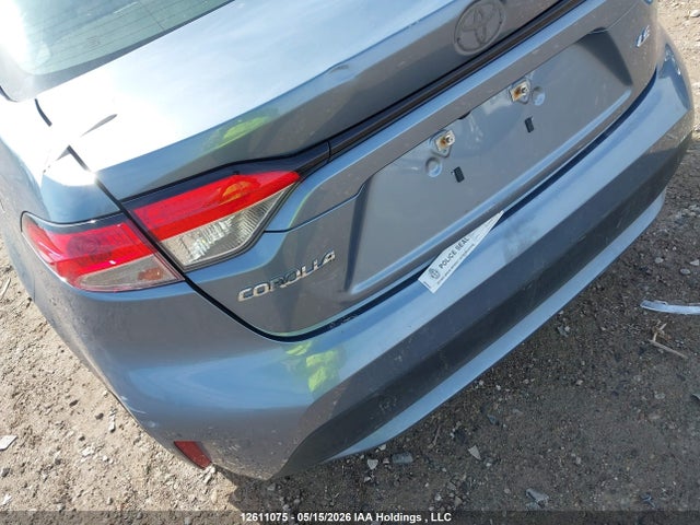 Продаж на аукціоні авто 2020 Toyota Corolla Le, vin: 5YFBPRBEXLP038721, номер лоту: 12611075