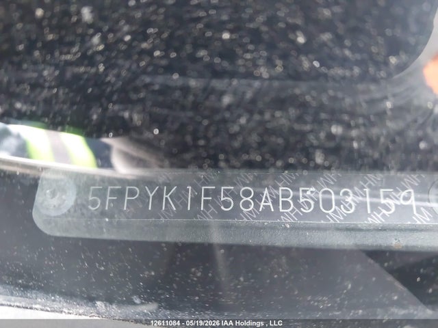 Продаж на аукціоні авто 2010 Honda Ridgeline Rtl, vin: 5FPYK1F58AB503159, номер лоту: 12611084