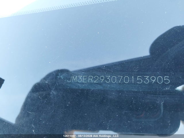 12611087 :رقم المزاد ، JM3ER293070153905 vin ، 2007 Mazda Cx-7 مزاد بيع