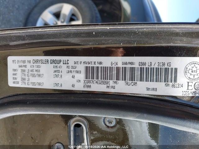 3C6RR7KT4EG292601 RAM 1500 St