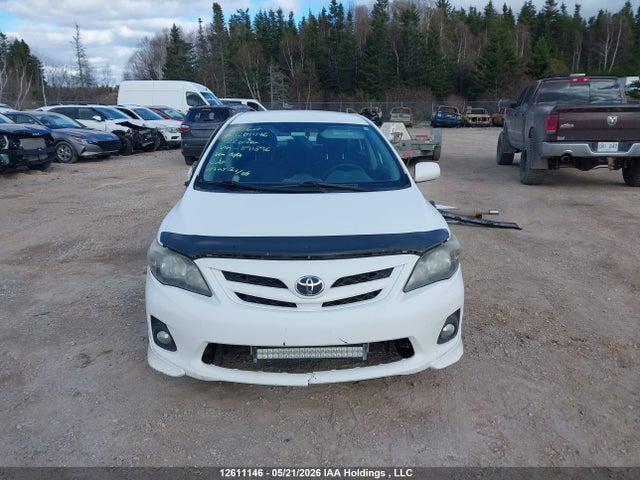 12611146 :رقم المزاد ، 2T1BU4EE4CC891896 vin ، 2012 Toyota Corolla S/le مزاد بيع