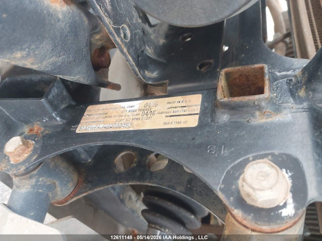 12611148 :رقم المزاد ، 5Y4AME5W4GA300493 vin ، 2016 Yamaha Yxe700 Es/se مزاد بيع