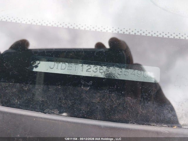 12611154 :رقم المزاد ، JTDBT123650354903 vin ، 2005 Toyota Echo مزاد بيع
