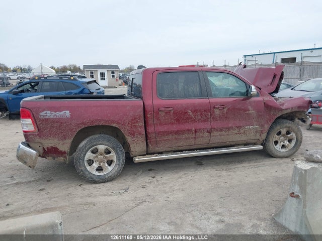 Auction sale of the 2022 Ram 1500 Big Horn/lone Star, vin: 1C6SRFFT0NN106968, lot number: 12611160